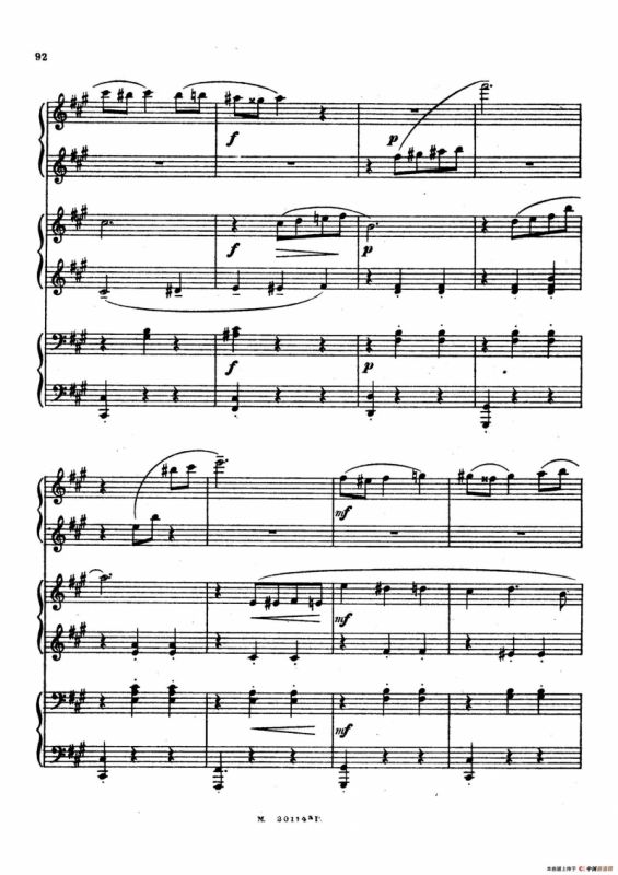 2首六手联弹小品（2 Pieces for 6 Hands）（1）