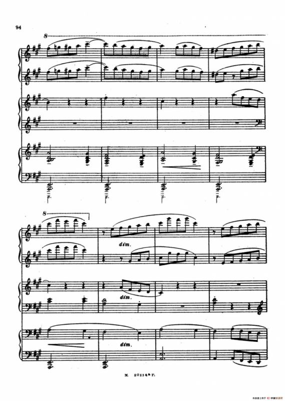 2首六手联弹小品（2 Pieces for 6 Hands）（1）