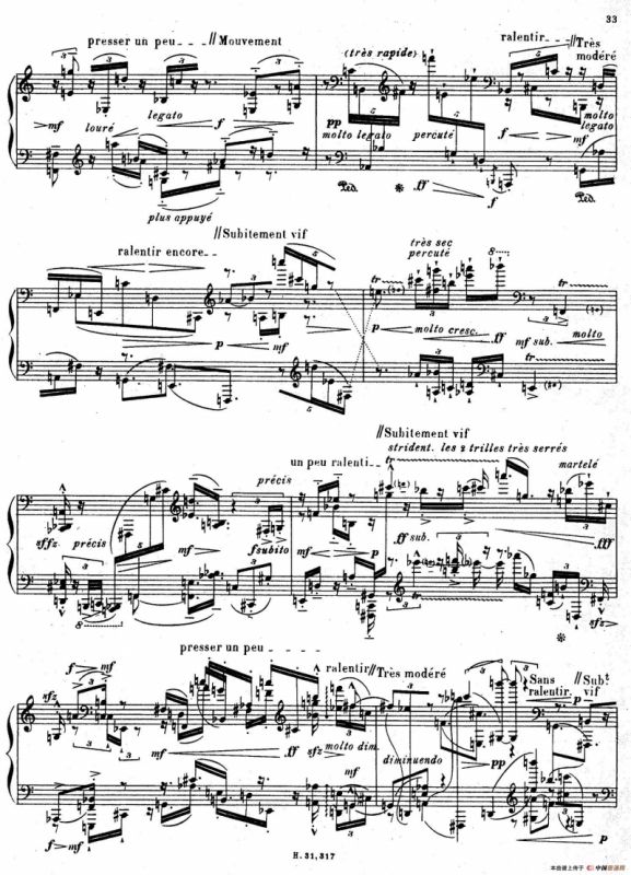 布莱兹第二钢琴奏鸣曲（Ⅳ）