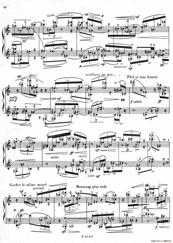 布莱兹第二钢琴奏鸣曲（Ⅳ）