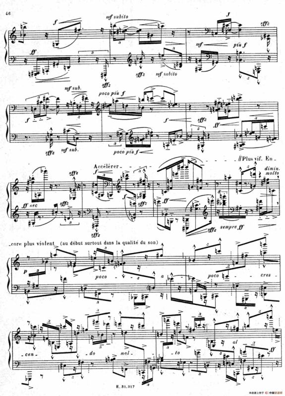 布莱兹第二钢琴奏鸣曲（Ⅳ）