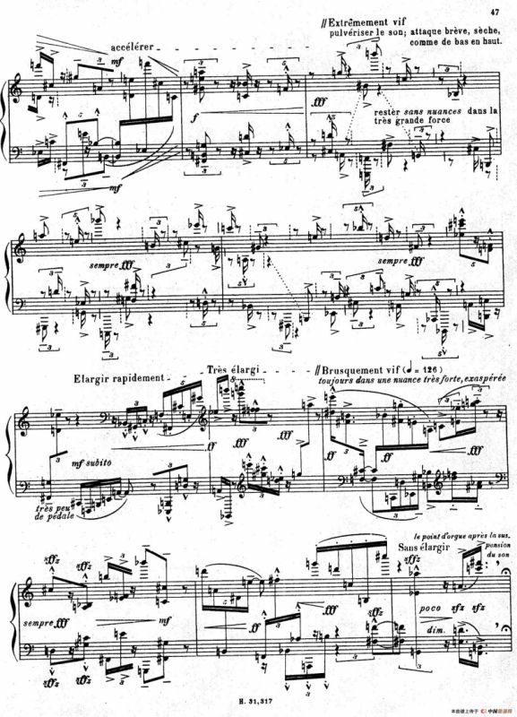 布莱兹第二钢琴奏鸣曲（Ⅳ）