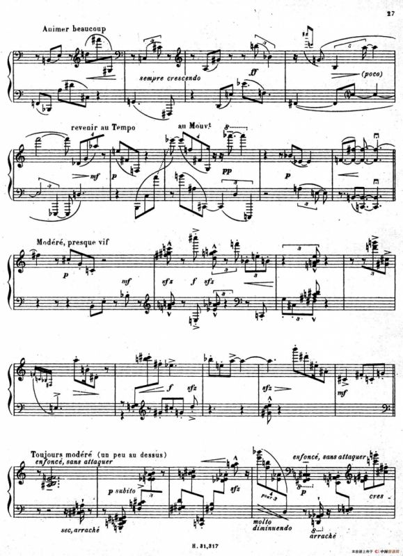 布莱兹第二钢琴奏鸣曲（Ⅲ）