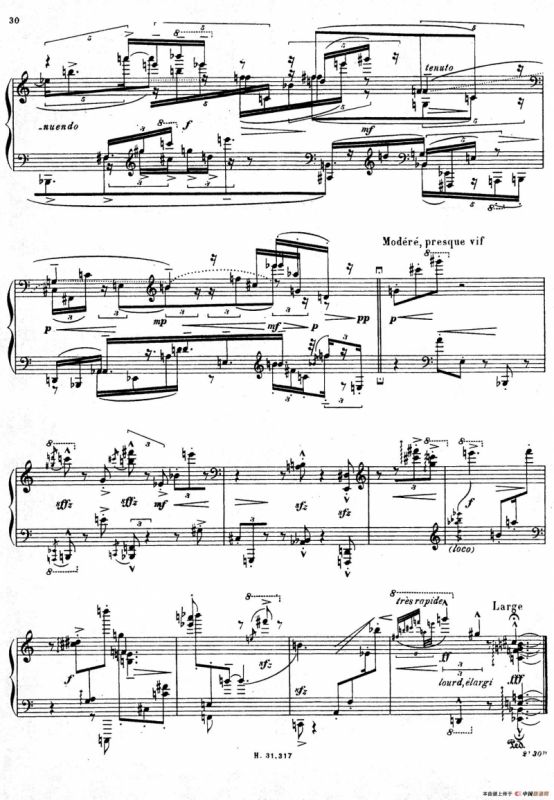 布莱兹第二钢琴奏鸣曲（Ⅲ）