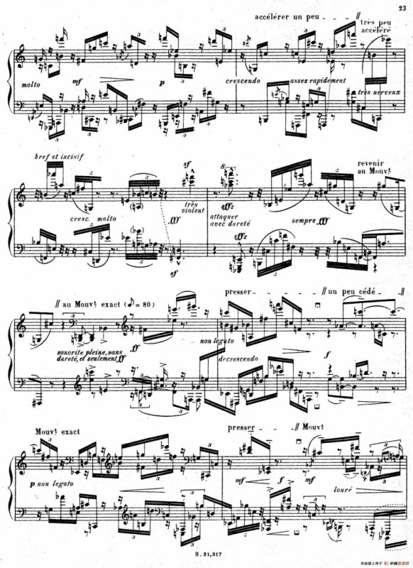 布莱兹第二钢琴奏鸣曲（Ⅱ）