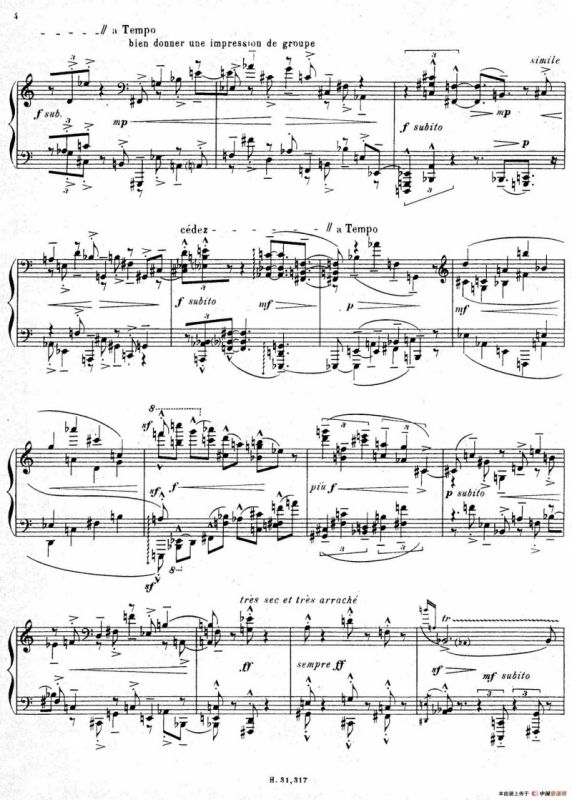 布莱兹第二钢琴奏鸣曲（Ⅰ）