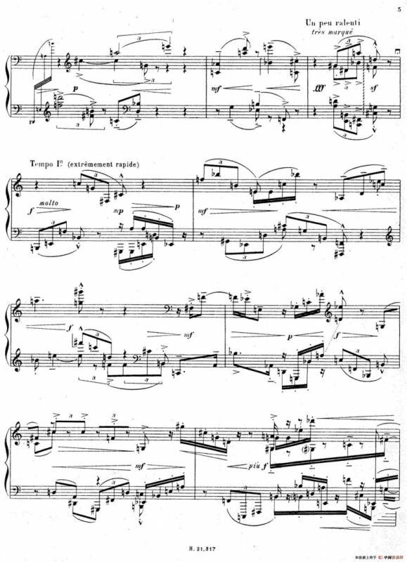 布莱兹第二钢琴奏鸣曲（Ⅰ）