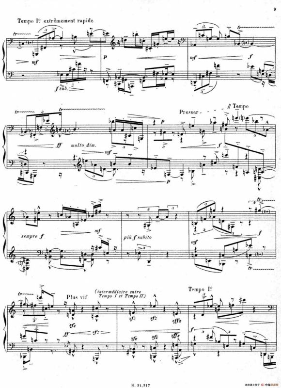 布莱兹第二钢琴奏鸣曲（Ⅰ）