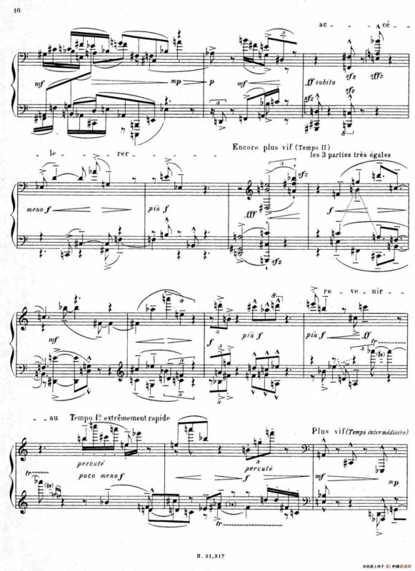 布莱兹第二钢琴奏鸣曲（Ⅰ）