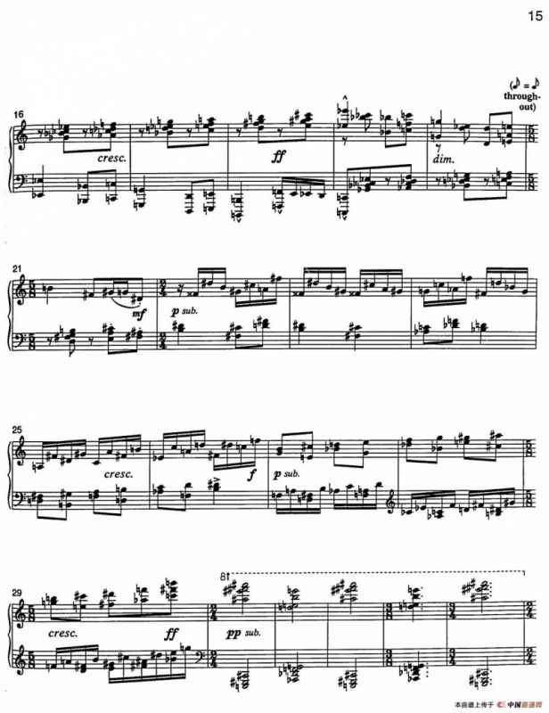 Nine Bagatelles （9首小品）（Ⅸ）