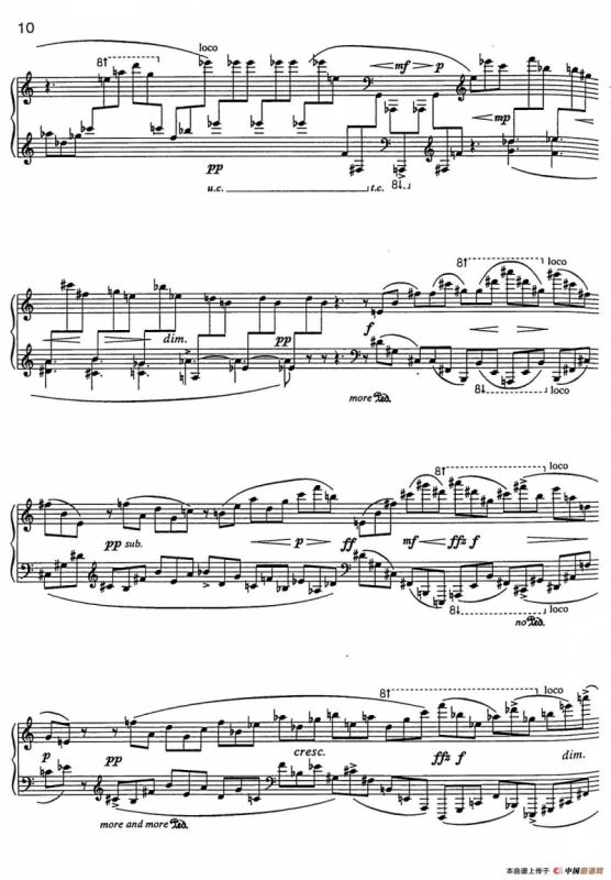 Nine Bagatelles （9首小品）（Ⅵ）