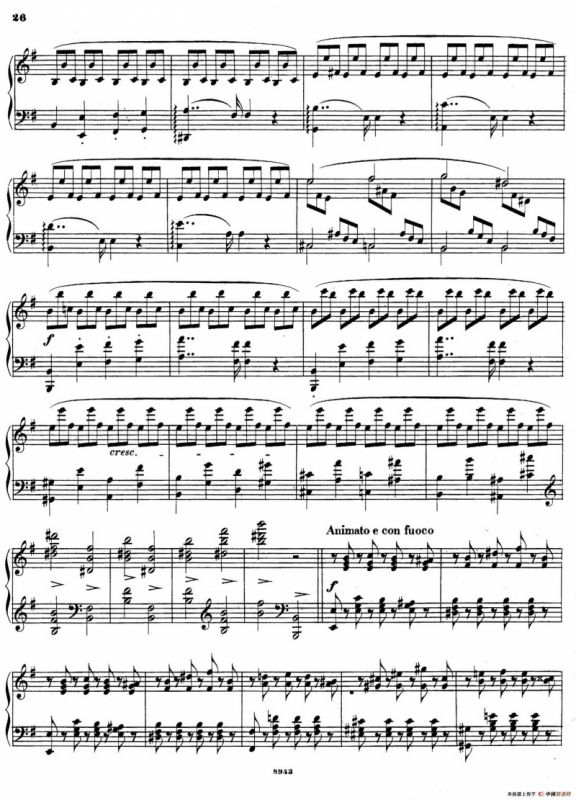 尼尔斯·加德 - e小调钢琴奏鸣曲