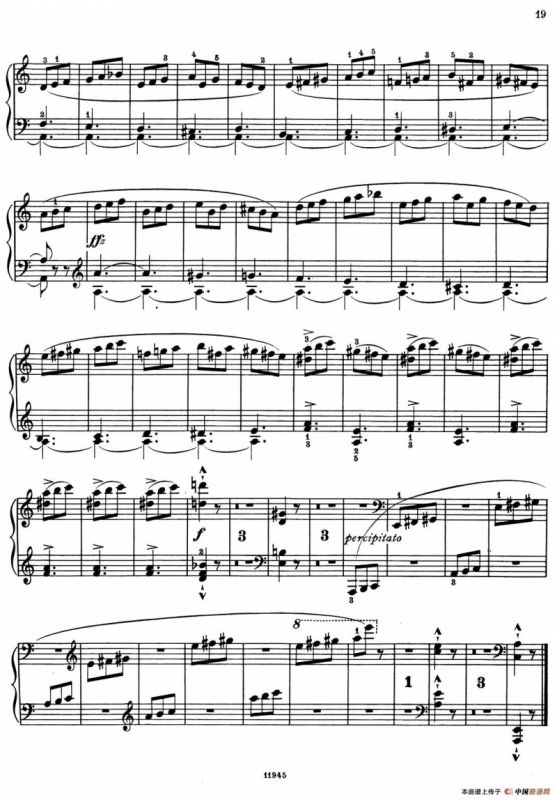 a小调第一组曲 Op.69（5、FUGA）