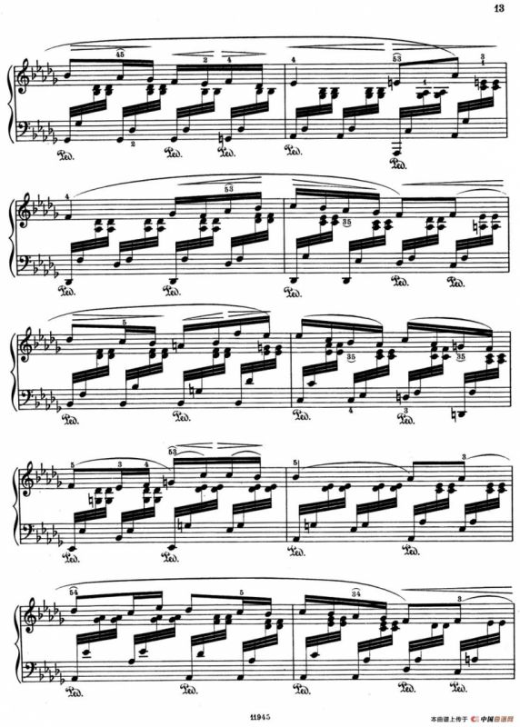 a小调第一组曲 Op.69（4、ARIA）