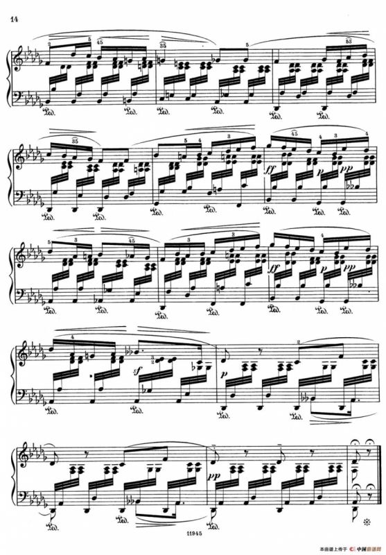 a小调第一组曲 Op.69（4、ARIA）