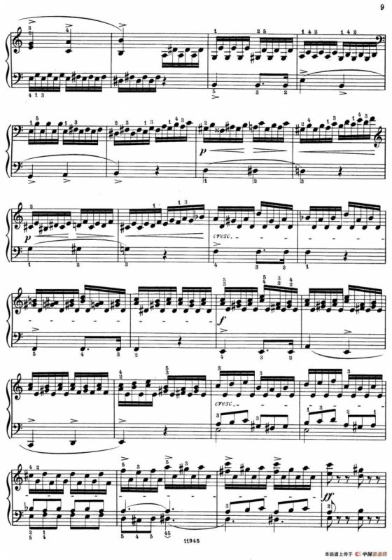 a小调第一组曲 Op.69（3、TOCCATINA）