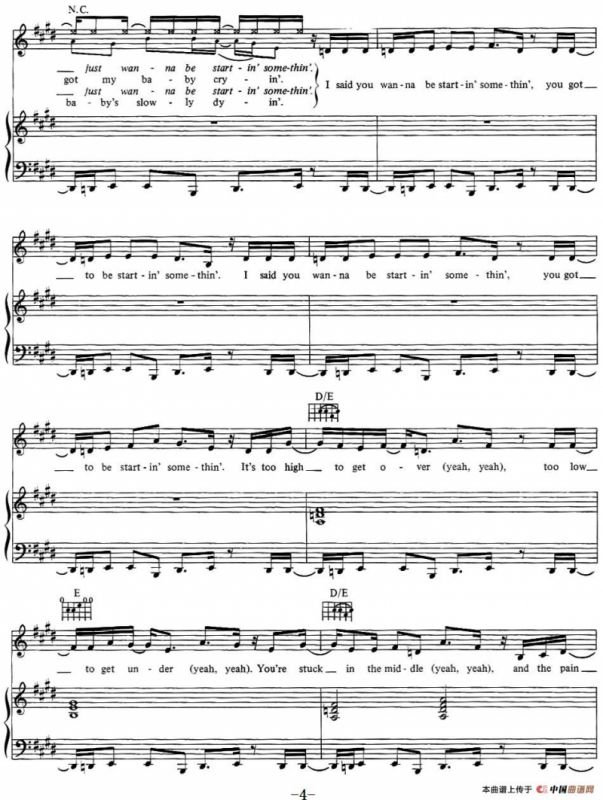 Wanna Be Startin Somethin