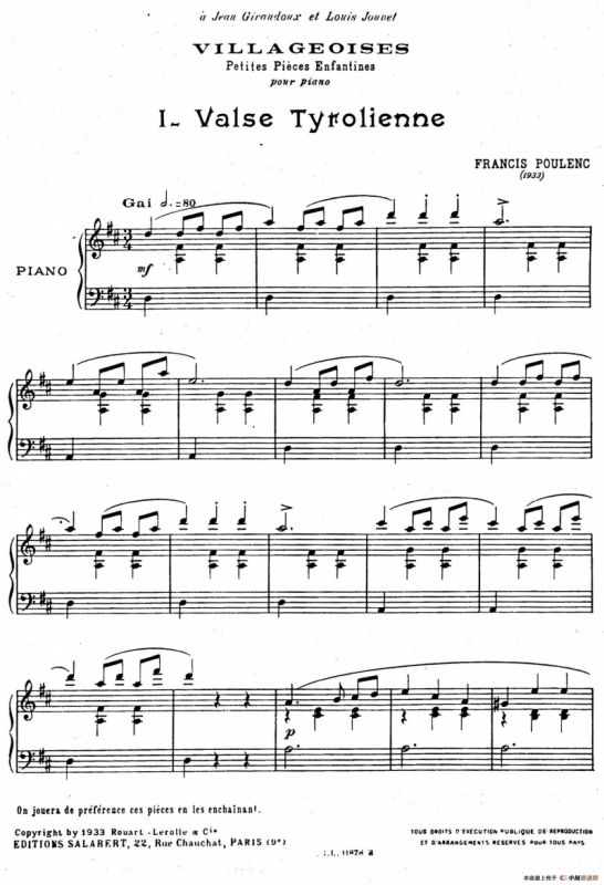 Villageoises（乡村场景）（Ⅰ）