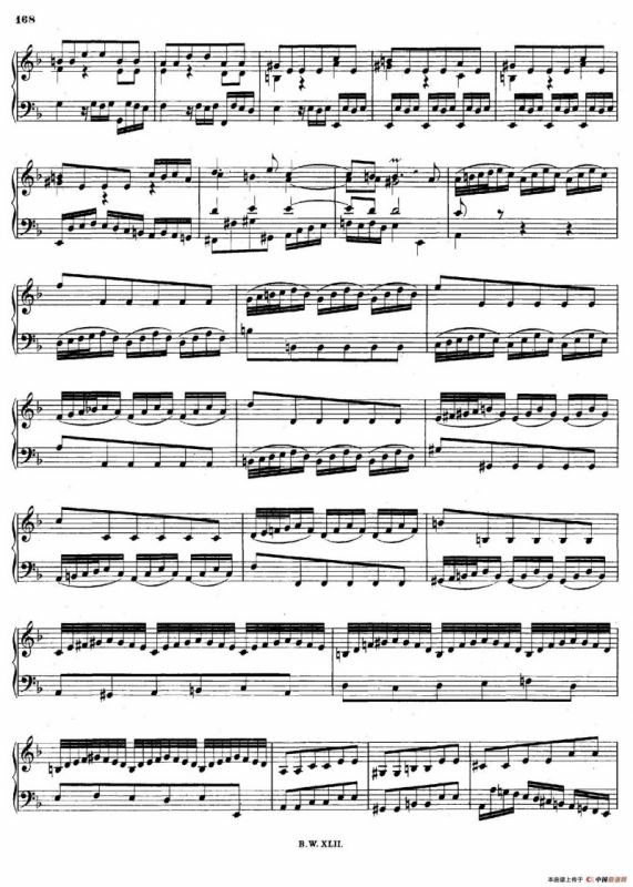 16 Concertos BWV 972-987（十六首为独奏古钢琴而作的协奏曲）（P101——112）