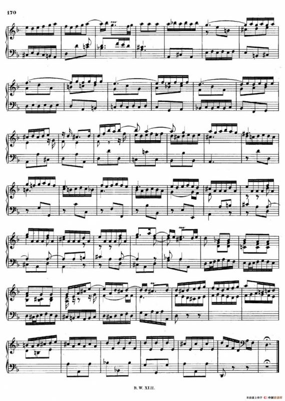 16 Concertos BWV 972-987（十六首为独奏古钢琴而作的协奏曲）（P101——112）