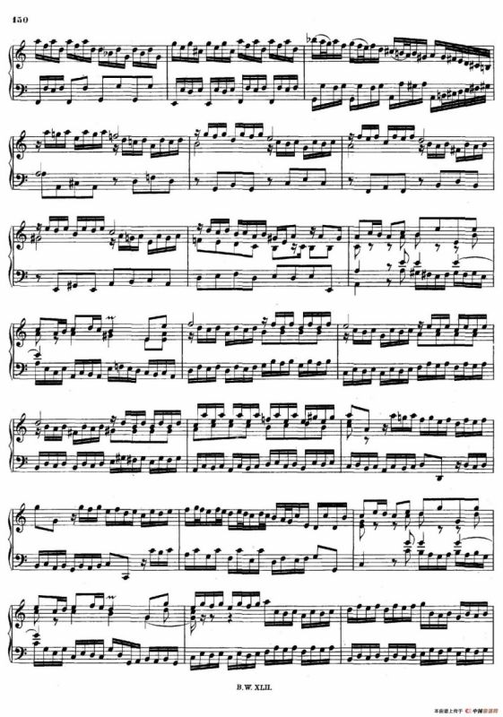 16 Concertos BWV 972-987（十六首为独奏古钢琴而作的协奏曲）（P91——100）
