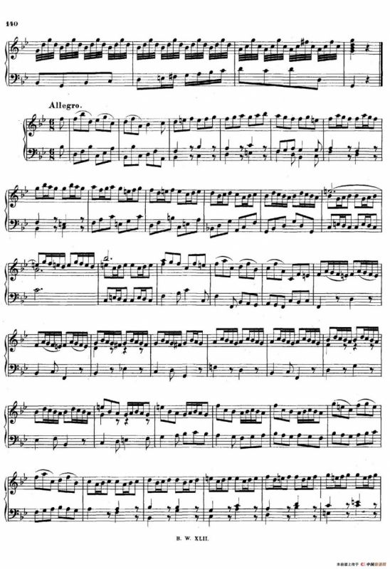 16 Concertos BWV 972-987（十六首为独奏古钢琴而作的协奏曲）（P81——90）