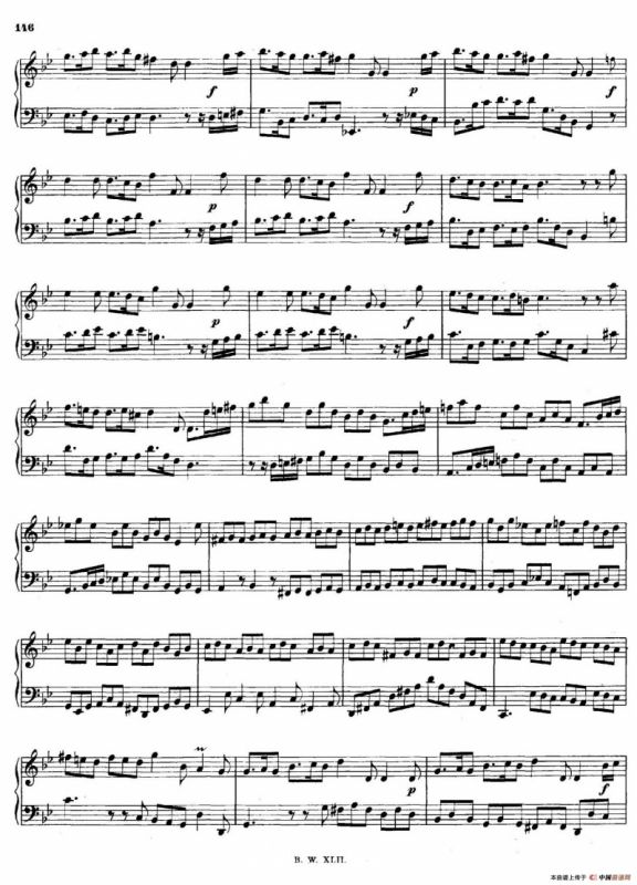 16 Concertos BWV 972-987（十六首为独奏古钢琴而作的协奏曲）（P81——90）