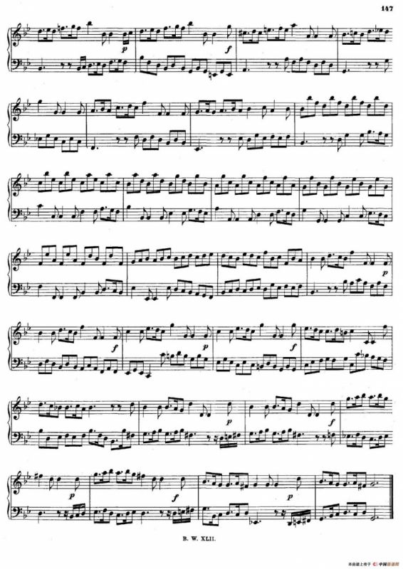 16 Concertos BWV 972-987（十六首为独奏古钢琴而作的协奏曲）（P81——90）