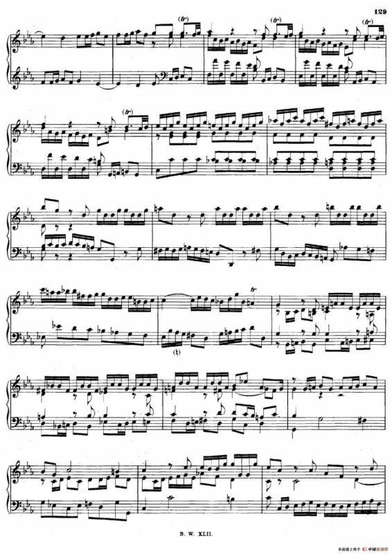 16 Concertos BWV 972-987（十六首为独奏古钢琴而作的协奏曲）（P71——80）