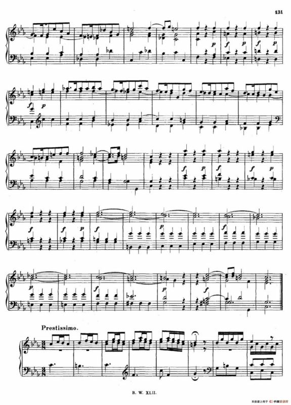 16 Concertos BWV 972-987（十六首为独奏古钢琴而作的协奏曲）（P71——80）