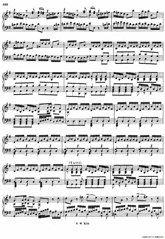 16 Concertos BWV 972-987（十六首为独奏古钢琴而作的协奏曲）（P61——70）