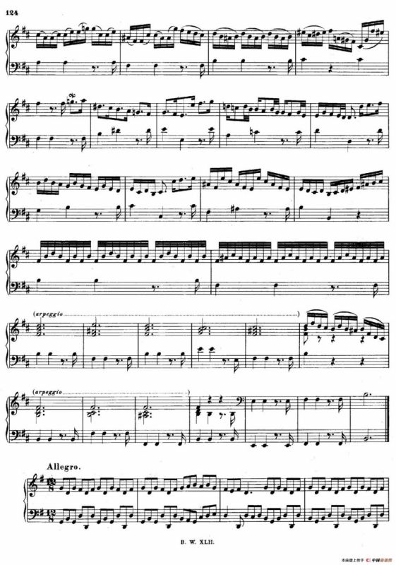 16 Concertos BWV 972-987（十六首为独奏古钢琴而作的协奏曲）（P61——70）