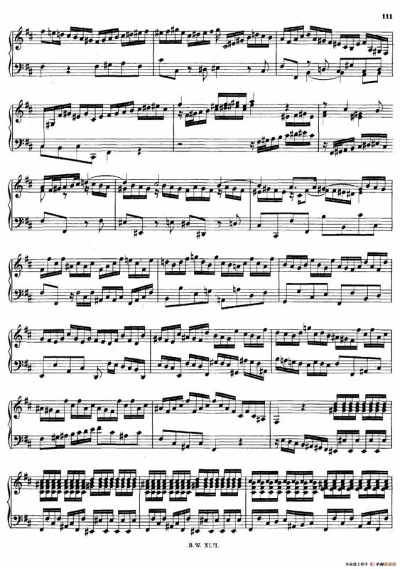 16 Concertos BWV 972-987（十六首为独奏古钢琴而作的协奏曲）（P51——60）