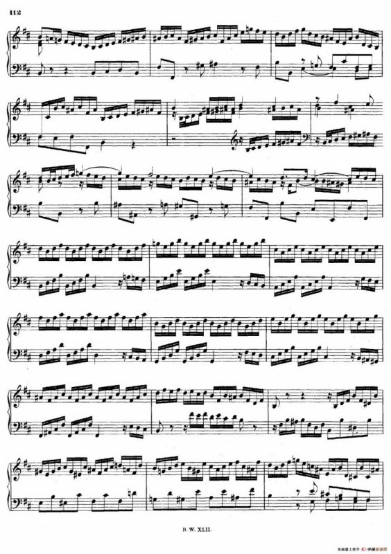 16 Concertos BWV 972-987（十六首为独奏古钢琴而作的协奏曲）（P51——60）