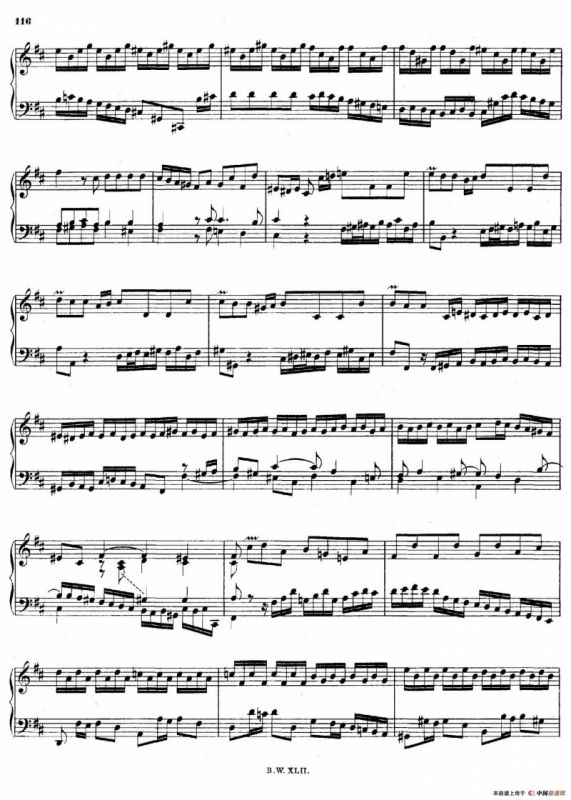 16 Concertos BWV 972-987（十六首为独奏古钢琴而作的协奏曲）（P51——60）