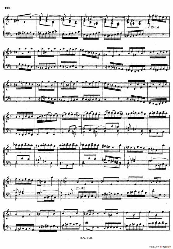 16 Concertos BWV 972-987（十六首为独奏古钢琴而作的协奏曲）（P41——50）