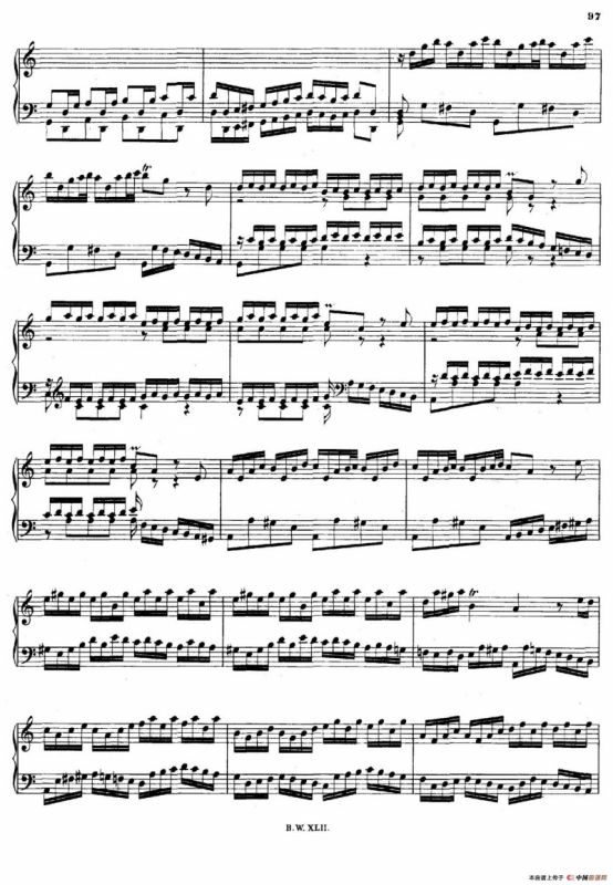 16 Concertos BWV 972-987（十六首为独奏古钢琴而作的协奏曲）（P31——40）