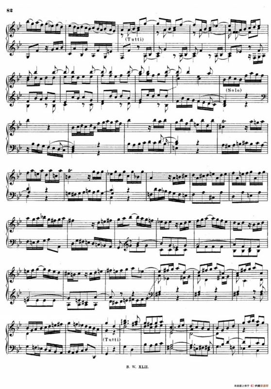 16 Concertos BWV 972-987（十六首为独奏古钢琴而作的协奏曲）（P21——30）