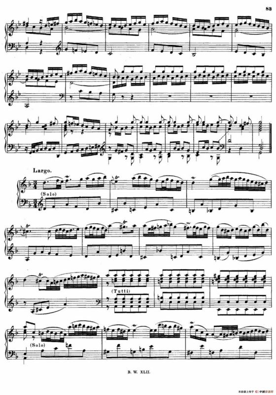 16 Concertos BWV 972-987（十六首为独奏古钢琴而作的协奏曲）（P21——30）