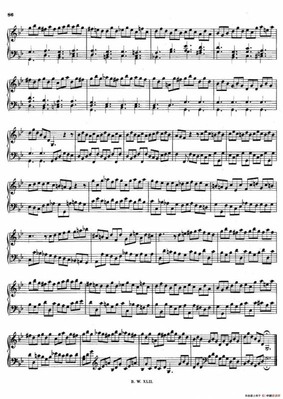 16 Concertos BWV 972-987（十六首为独奏古钢琴而作的协奏曲）（P21——30）