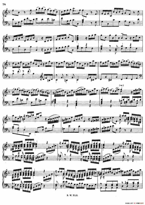 16 Concertos BWV 972-987（十六首为独奏古钢琴而作的协奏曲）（P11——20）