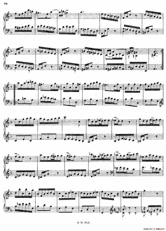 16 Concertos BWV 972-987（十六首为独奏古钢琴而作的协奏曲）（P11——20）