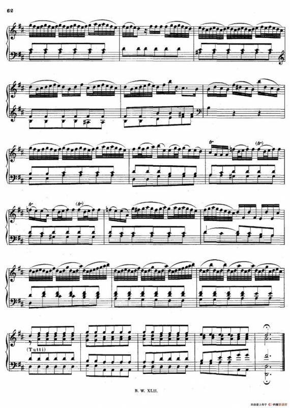 16 Concertos BWV 972-987（十六首为独奏古钢琴而作的协奏曲）（P1——10）