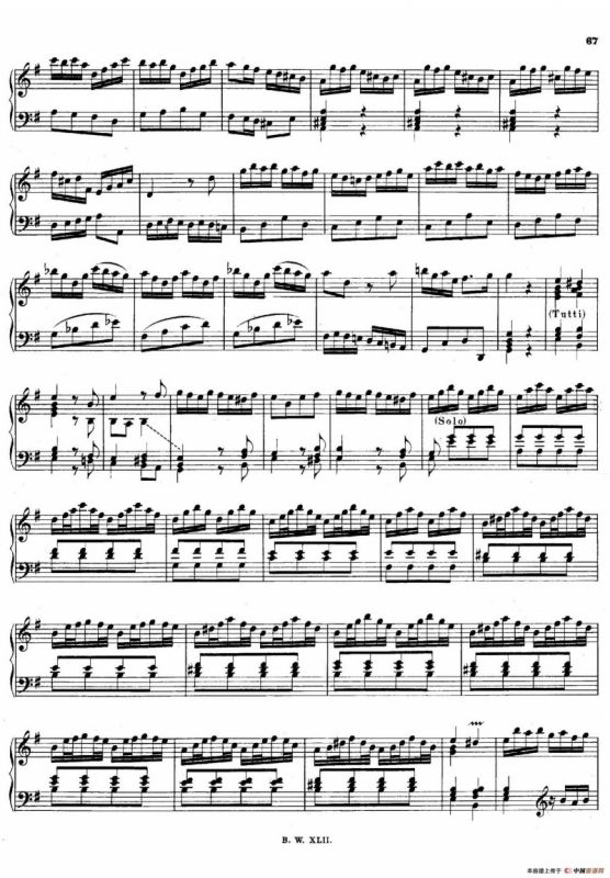 16 Concertos BWV 972-987（十六首为独奏古钢琴而作的协奏曲）（P1——10）