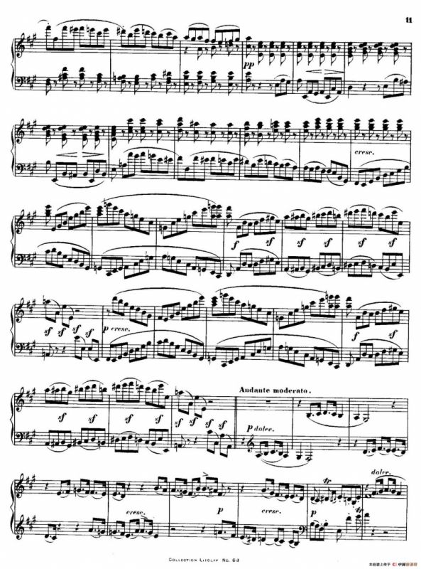 Quartet No.14（升c小调第十四弦乐四重奏钢琴版）