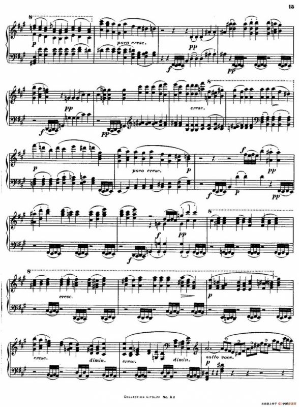 Quartet No.14（升c小调第十四弦乐四重奏钢琴版）