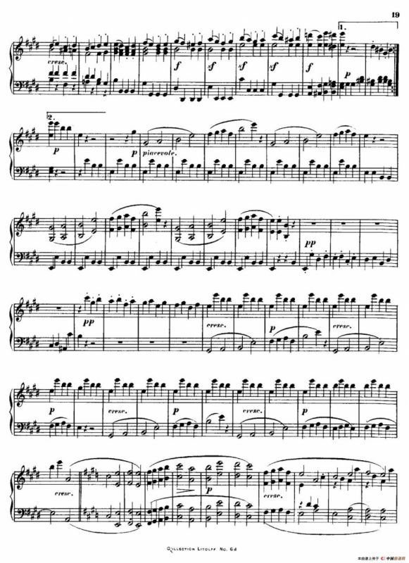 Quartet No.14（升c小调第十四弦乐四重奏钢琴版）