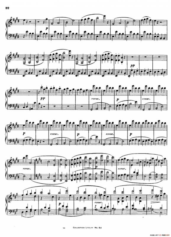 Quartet No.14（升c小调第十四弦乐四重奏钢琴版）