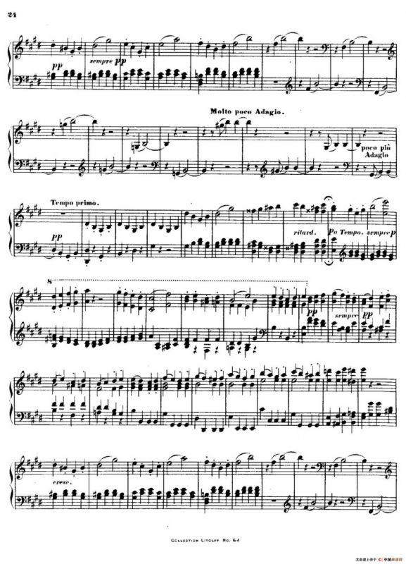 Quartet No.14（升c小调第十四弦乐四重奏钢琴版）