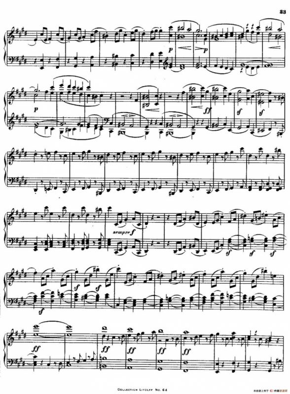 Quartet No.14（升c小调第十四弦乐四重奏钢琴版）